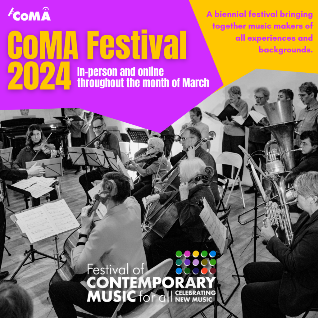 CoMA launches their fifth participatory new music festival Sound and